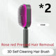 Self Cleaning Hair Brush For Women key Massage Scalp - EX-STOCK Canada