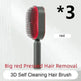 Self Cleaning Hair Brush For Women key Massage Scalp - EX-STOCK Canada