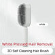 Self Cleaning Hair Brush For Women key Massage Scalp - EX-STOCK Canada