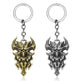 Sheep's Head Shield Keychain Pendant Keychain Jewelry - EX-STOCK Canada