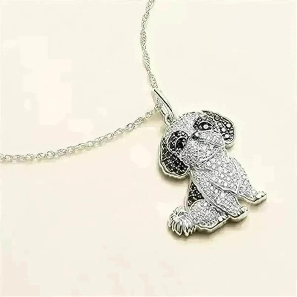 Collier Chiot Shih Tzu en Alliage de Zinc moulé sous pression - EX-STOCK Canada