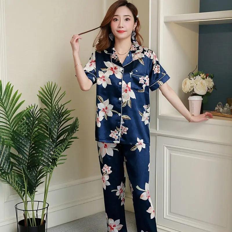 Short-sleeved Trousers Homewear Pajamas For Women - EX-STOCK Canada