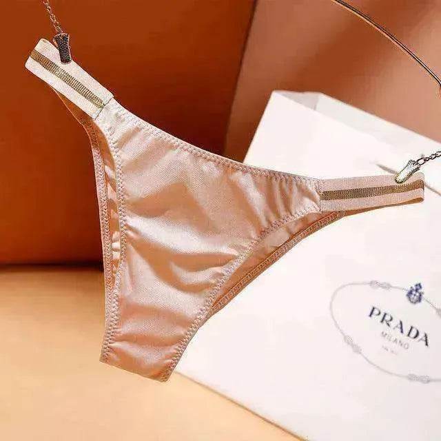 Silky Low-rise Bikini Thong: Soft & Charming! - EX-STOCK Canada