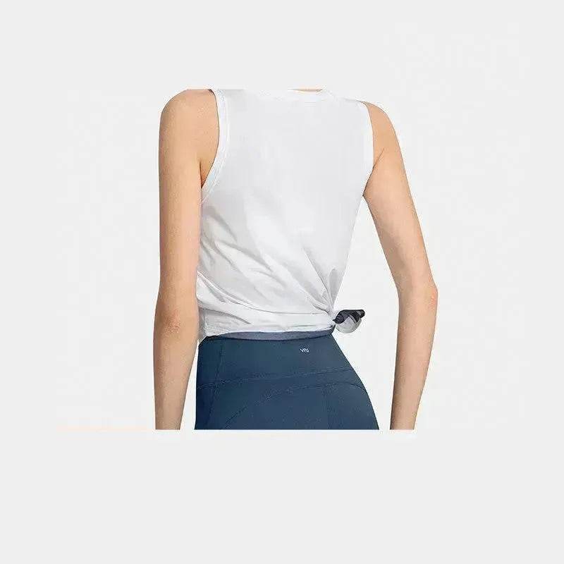 Sleeveless Yoga Wear Women Gym Training Blouse Running - EX-STOCK Canada