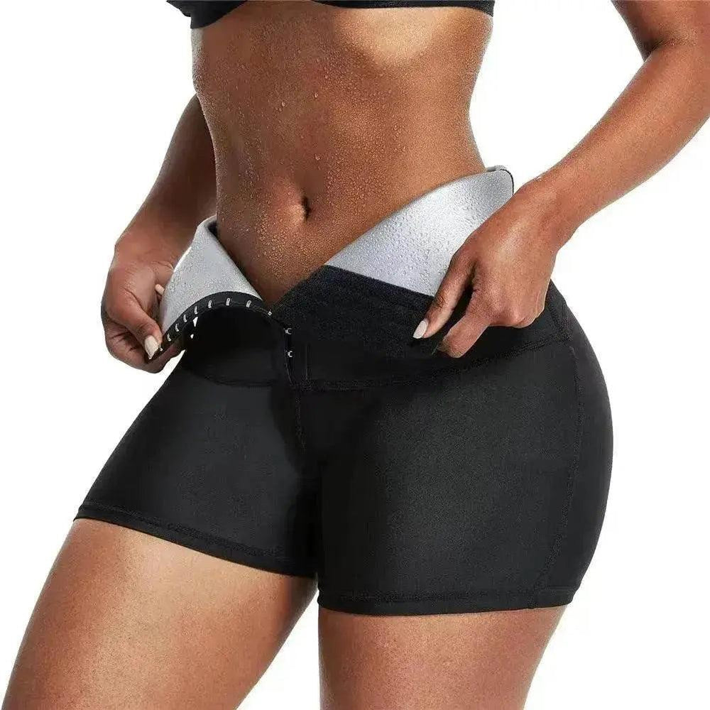 Slimming Waist Trainer Shapewear Tummy Hot Thermo Sweat Body Shaper Short - EX-STOCK Canada