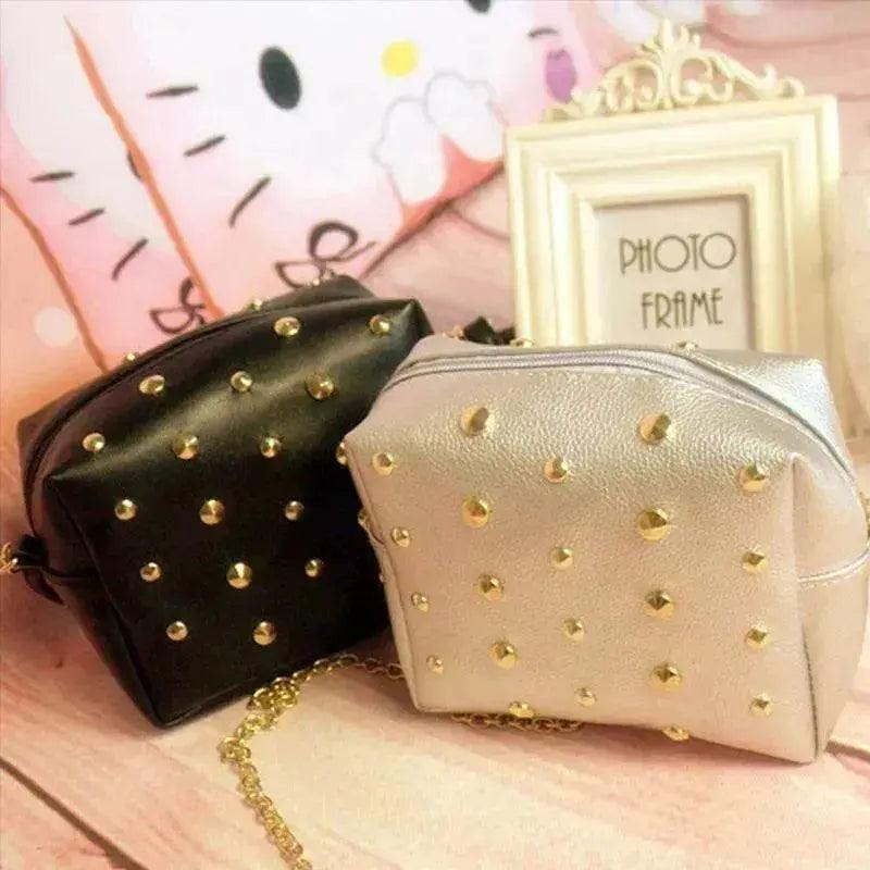 Bolso Pequeño Mujer Nueva Moda Bolso Mensajero con Remaches - EX-STOCK Canada