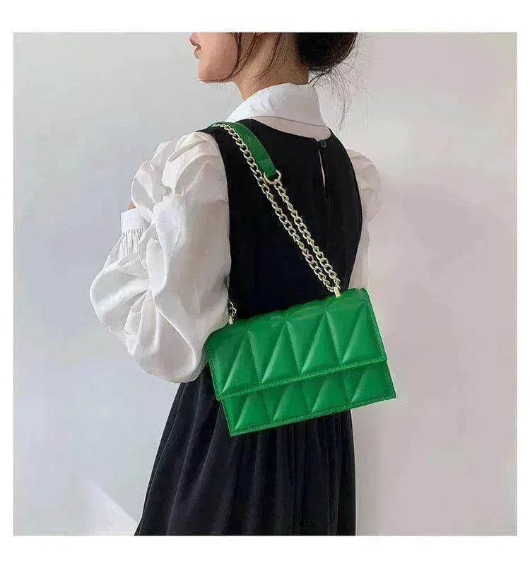 Small Square Bags Fashion Chain Crossbody Shoulder Handbag - EX-STOCK Canada