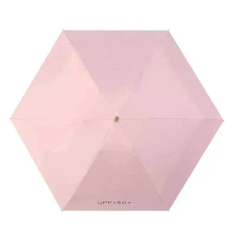 Small and Portable Umbrella Dual-use Folding Five-fold Umbrella - EX-STOCK Canada