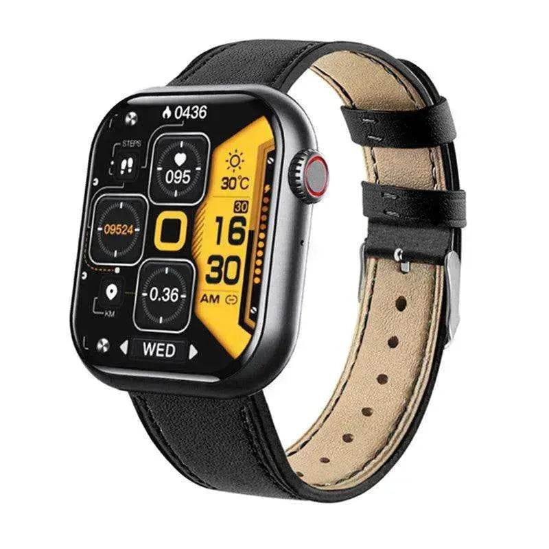 Smart Bluetooth Calling Heart Rate Body Temperature Voice Assistant Smart Bracelet Sports Watch - EX-STOCK Canada
