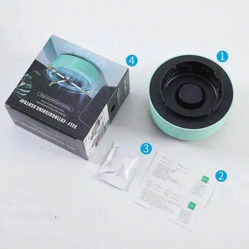 Smoke Removal Air Purification Ashtray Anion Purification Practical Automatic Purifier Ashtray Portable Gadgets For Car Ashtray - EX-STOCK Canada