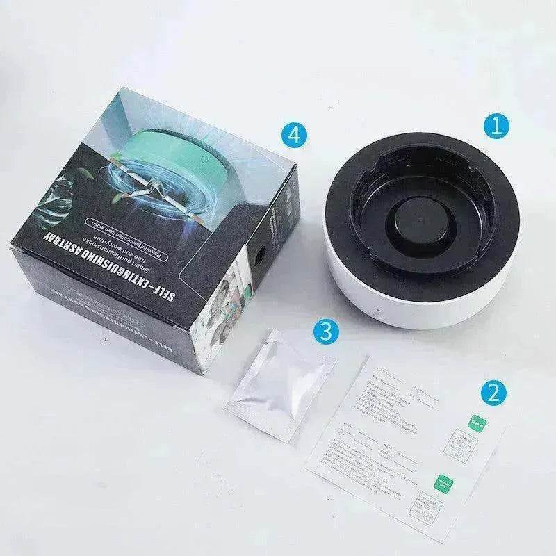 Smoke Removal Air Purification Ashtray Anion Purification Practical Automatic Purifier Ashtray Portable Gadgets For Car Ashtray - EX-STOCK Canada