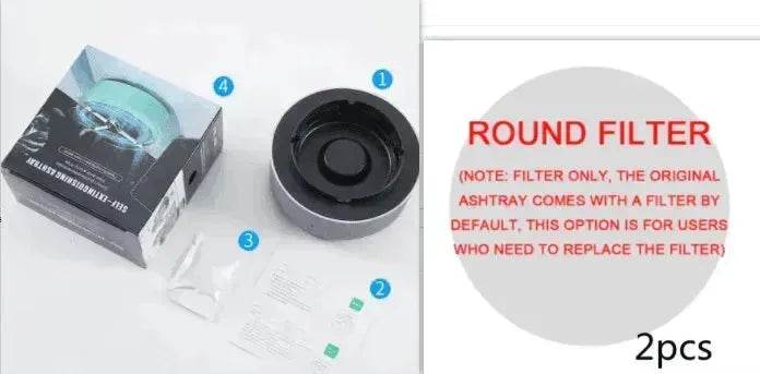 Smoke Removal Air Purification Ashtray Anion Purification Practical Automatic Purifier Ashtray Portable Gadgets For Car Ashtray - EX-STOCK Canada