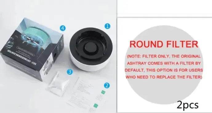 Smoke Removal Air Purification Ashtray Anion Purification Practical Automatic Purifier Ashtray Portable Gadgets For Car Ashtray - EX-STOCK Canada