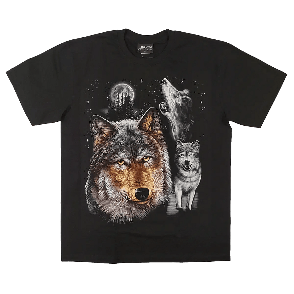 Sofari Collection Men's Wolf Design T-shirt EX-STOCK Canada