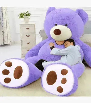 Giocattolo di Peluche Gigante Orso Teddy con Guscio in Pelle Morbida - EX-STOCK Canada