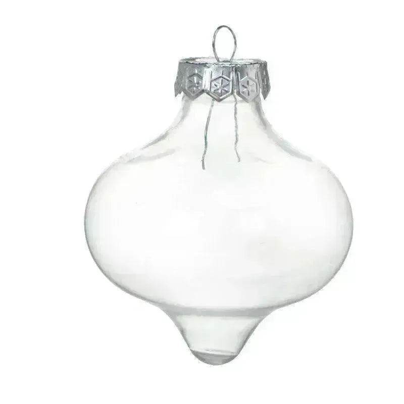 Special shaped Transparent Christmas Plastic Ball Bulb Modeling Props - EX-STOCK Canada
