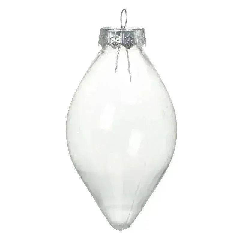 Special shaped Transparent Christmas Plastic Ball Bulb Modeling Props - EX-STOCK Canada