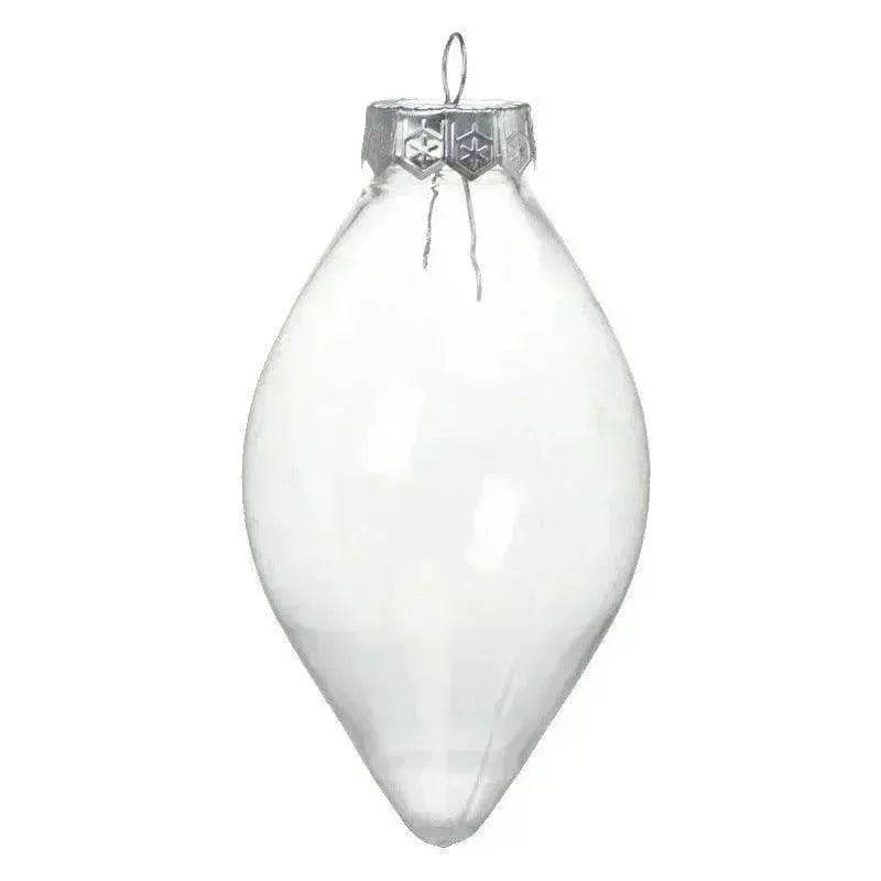 Special shaped Transparent Christmas Plastic Ball Bulb Modeling Props - EX-STOCK Canada