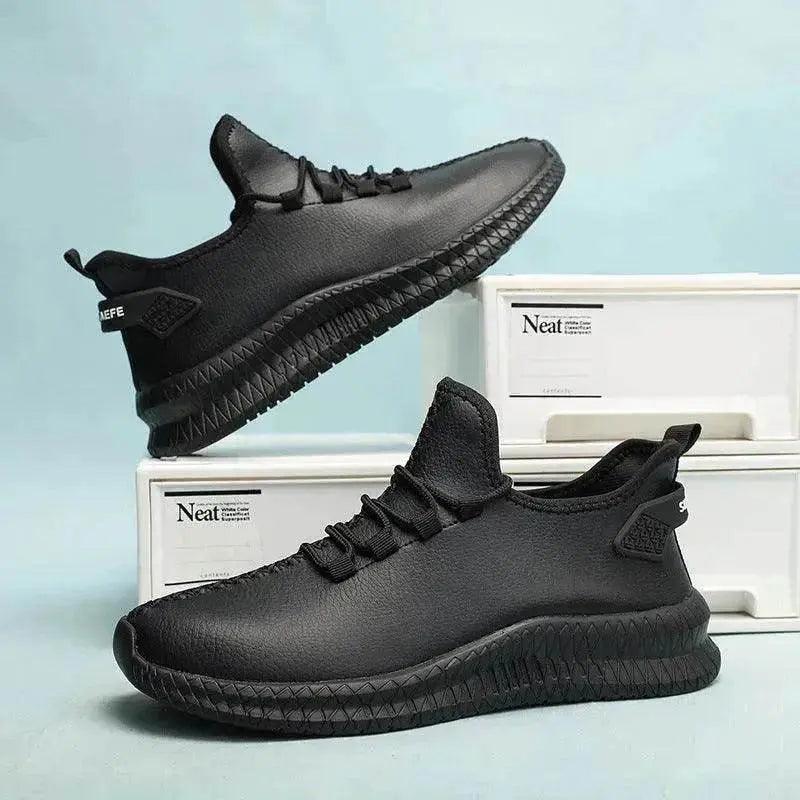 Chaussures en cuir sport décontractées pour hommes - EX-STOCK Canada