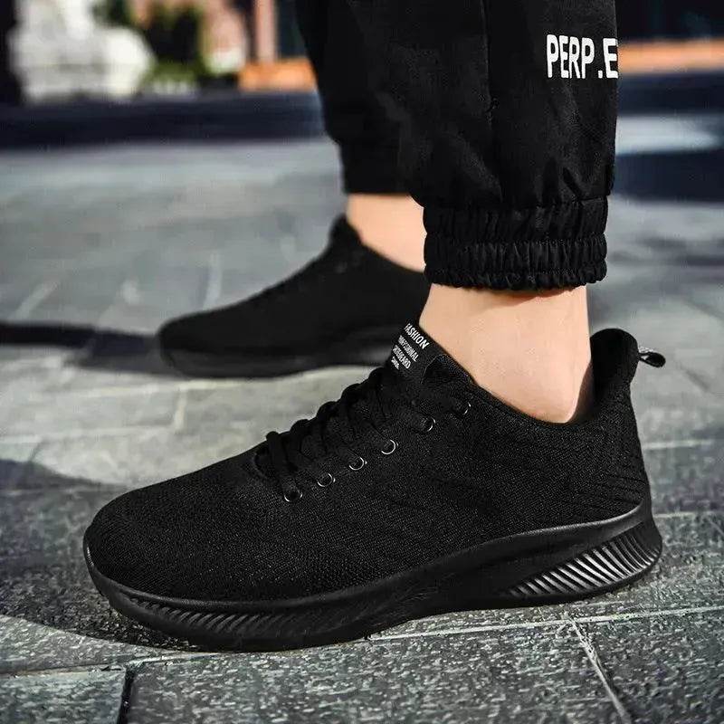 Chaussures de sport volantes tissées froides collantes ultralégères décontractées pour la course - EX-STOCK Canada