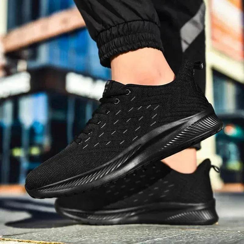 Chaussures de sport volantes tissées froides collantes ultralégères décontractées pour la course - EX-STOCK Canada