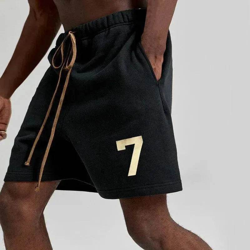 Shorts de sport à cordon numérique - EX-STOCK Canada