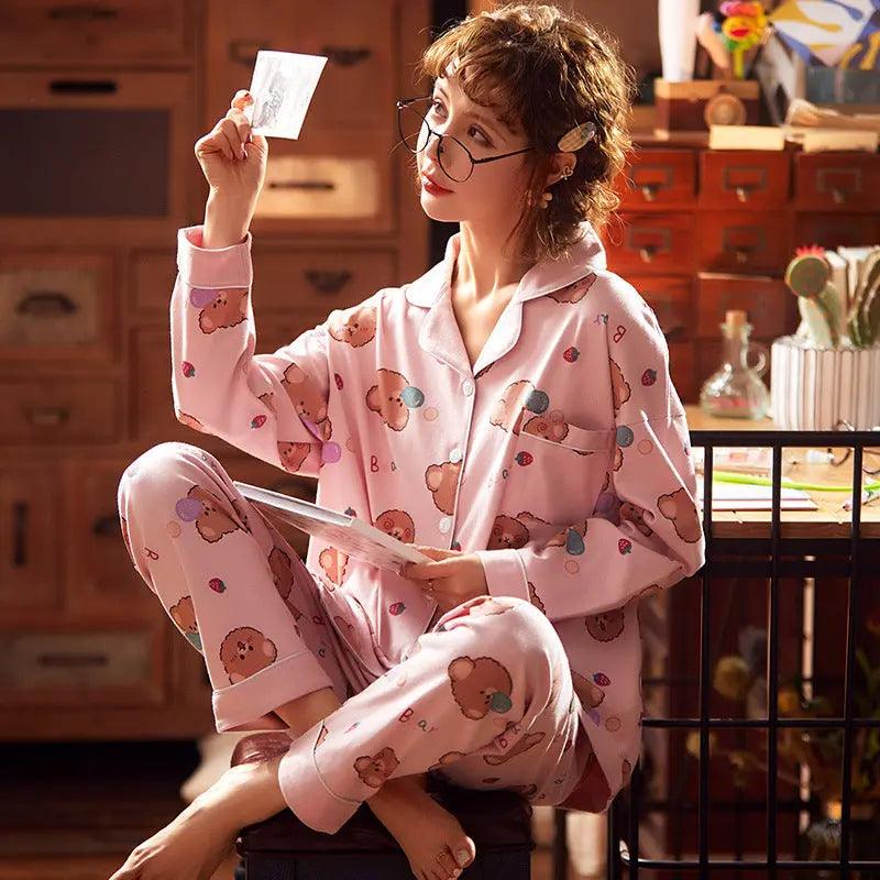 Spring And Autumn Pajamas For Pregnant Women - EX-STOCK Canada