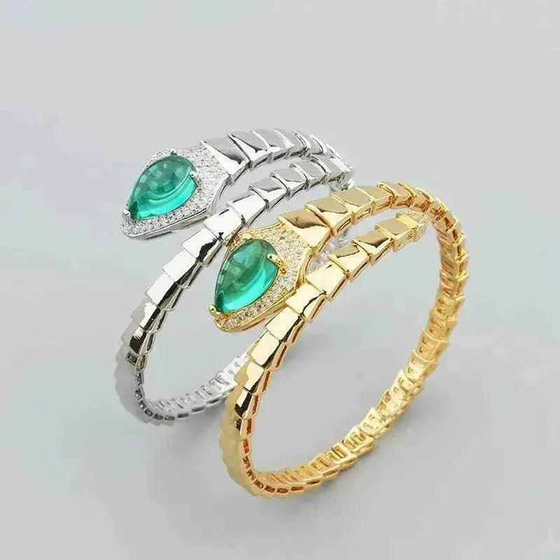 Spring Type Snake Bone Bracelet Ring Suit - EX-STOCK Canada