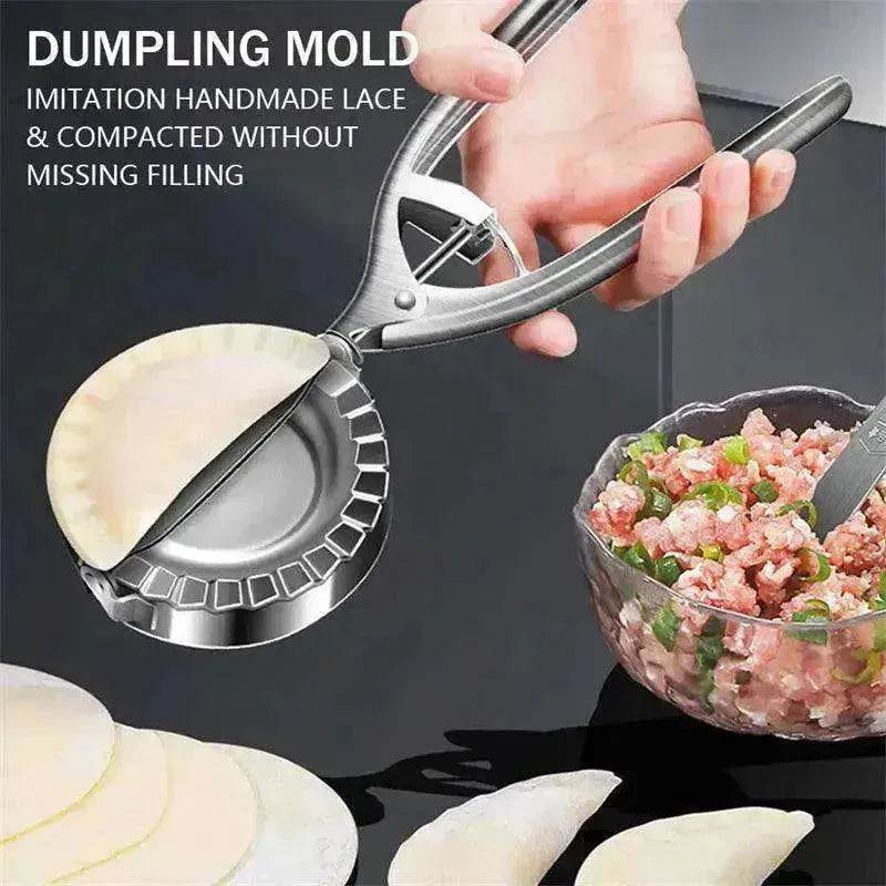 Stainless Dumpling Mold: Home Kitchen Press Gadget - EX-STOCK Canada