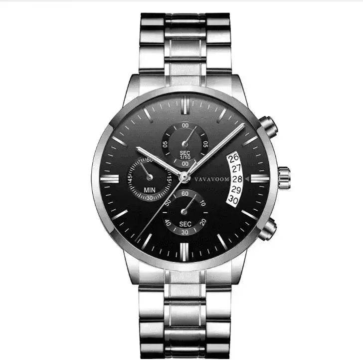 Stainless Steel Business Waterproof Quartz Watch for Men - EX-STOCK Canada