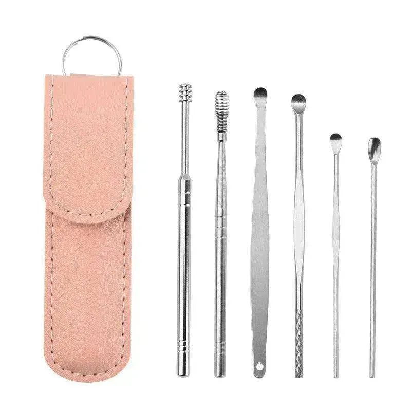 Stainless Steel Ear Pick Double-head Spiral Ear Pick - EX-STOCK CANADA