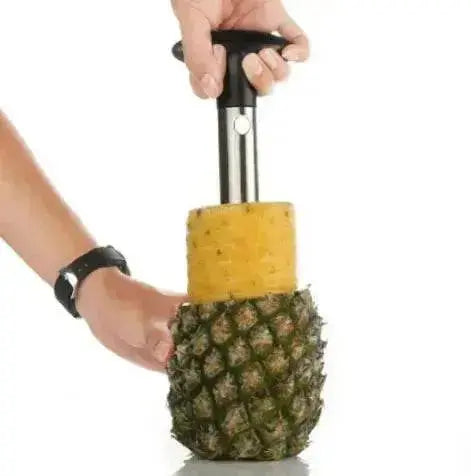 Stainless Steel Easy to use Pineapple Peeler & Cutter & Corer Slicer - EX-STOCK Canada
