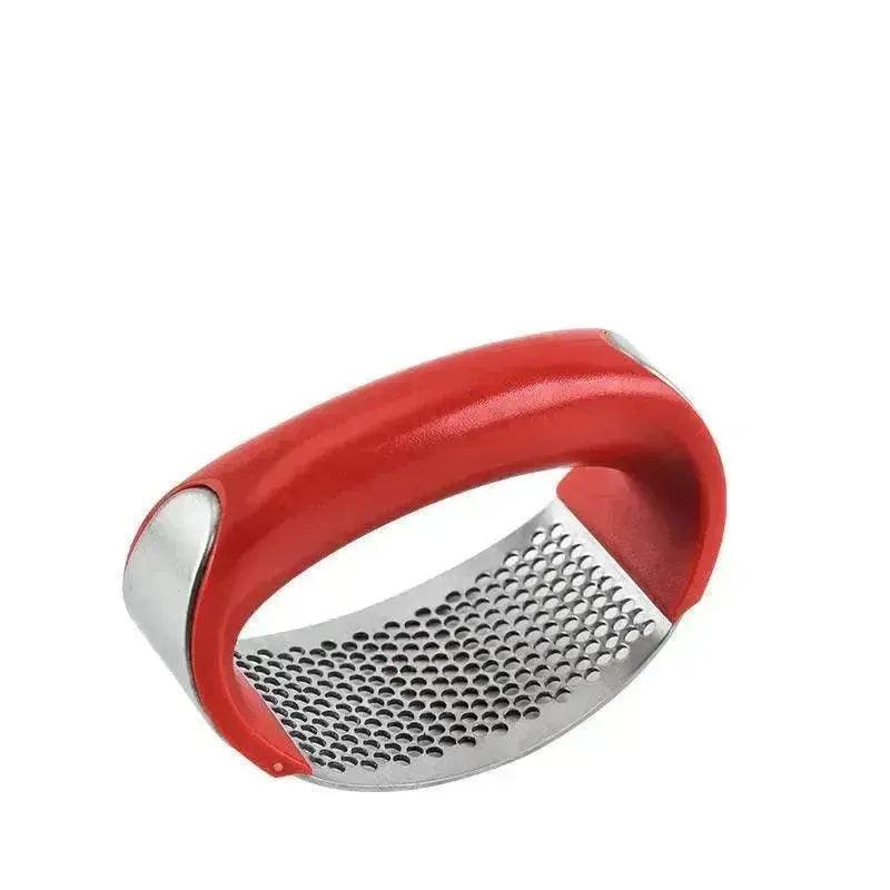 Stainless Steel Garlic Masher Garlic Press Household Manual Curve Fruit Vegetable Tools Kitchen Gadgets - EX-STOCK Canada