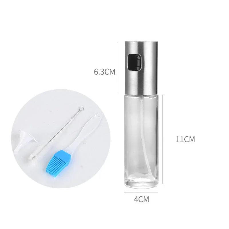 Stainless Steel Grill Kitchen Cooking Oil Spray Bottle With Scale EX-STOCK Canada