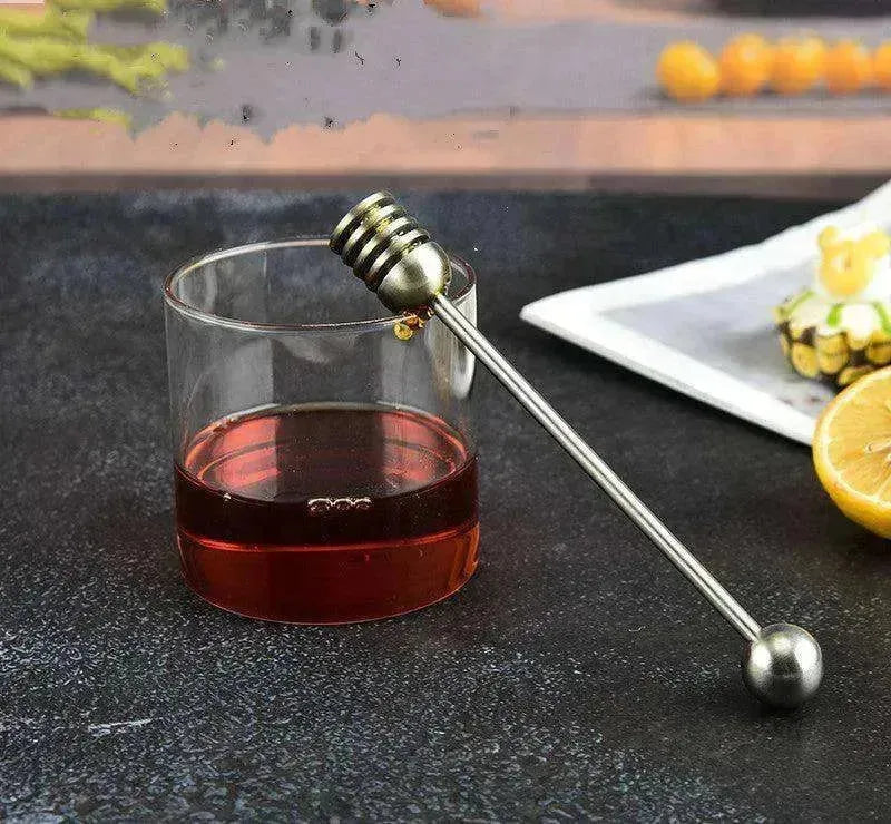 Stainless Steel Honey Spoon Long-handled Stirring Rod Supplies - EX-STOCK CANADA