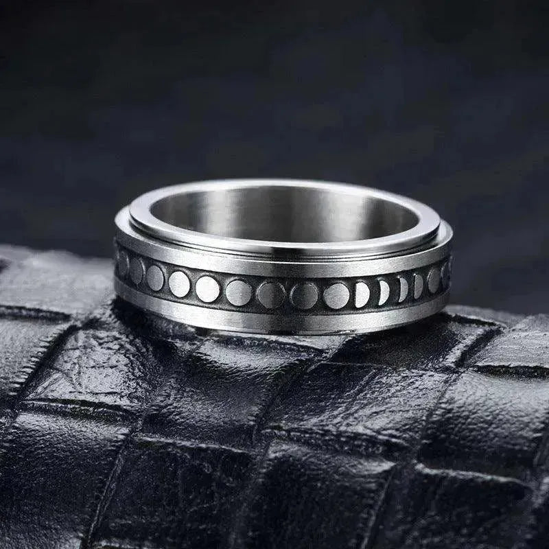 Edelstahl Drehbare Elegante & Angstlindernde Ringe - EX-STOCK CANADA