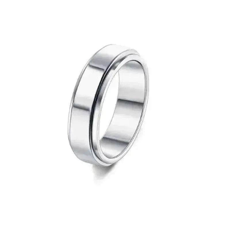 Edelstahl Drehbare Elegante & Angstlindernde Ringe - EX-STOCK CANADA