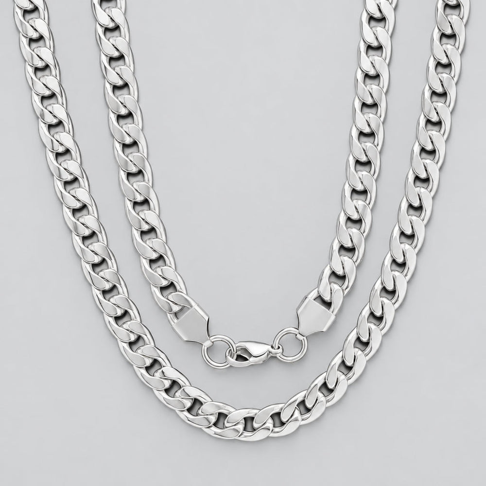 Steeltime Classic Chain Necklace | Stainless Steel & 18K Gold Plated