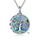 Sterling Silver Tree of Life Urn Necklaces for Ashes Cremation Jewelry - EX-STOCK Canada