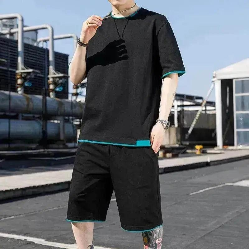 Stilvolles Sommer-Shirt mit kurzen Ärmeln für Herren - EX-STOCK Canada