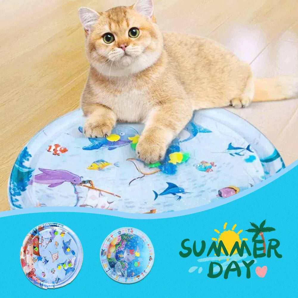 Summer Cooling Pet Water Bed Cushion Ice Pad Dog Sleeping Square Mat For Puppy Dogs Cats Pet Kennel Cool Cold EX-STOCK Canada