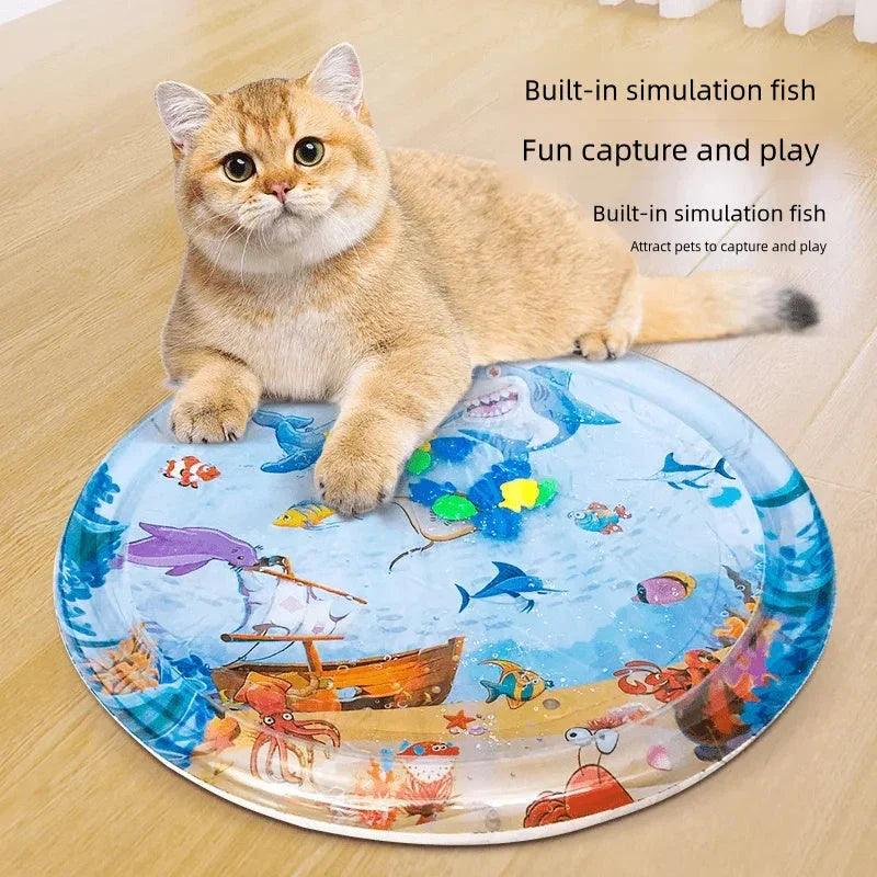 Summer Cooling Pet Water Bed Cushion Ice Pad Dog Sleeping Square Mat For Puppy Dogs Cats Pet Kennel Cool Cold EX-STOCK Canada