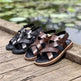 Summer Genuine Leather Casual Sandals Men  EX-STOCK CANADA