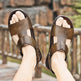Summer Men's Leather Sandals Plus Size Roman Beach Shoes - EX-STOCK Canada