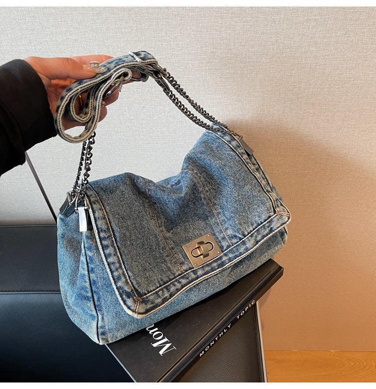 Summer New Fashion Chain Bag Large Capacity Shoulder Messenger Bag EX-STOCK Canada