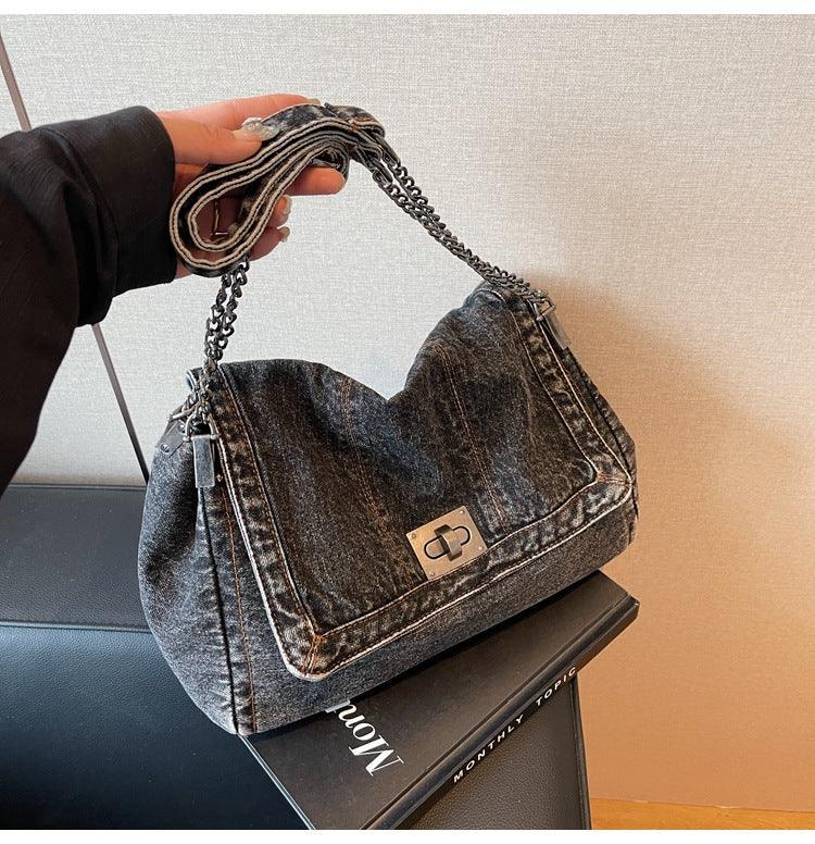 Sommer Neue Mode Ketten Tasche Große Kapazität Schulter-UmhängetascheEX-STOCK Canada