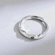 Sun Moon Couple Ring Sterling Silver Luxury Niche Design Sense Ring - EX-STOCK Canada