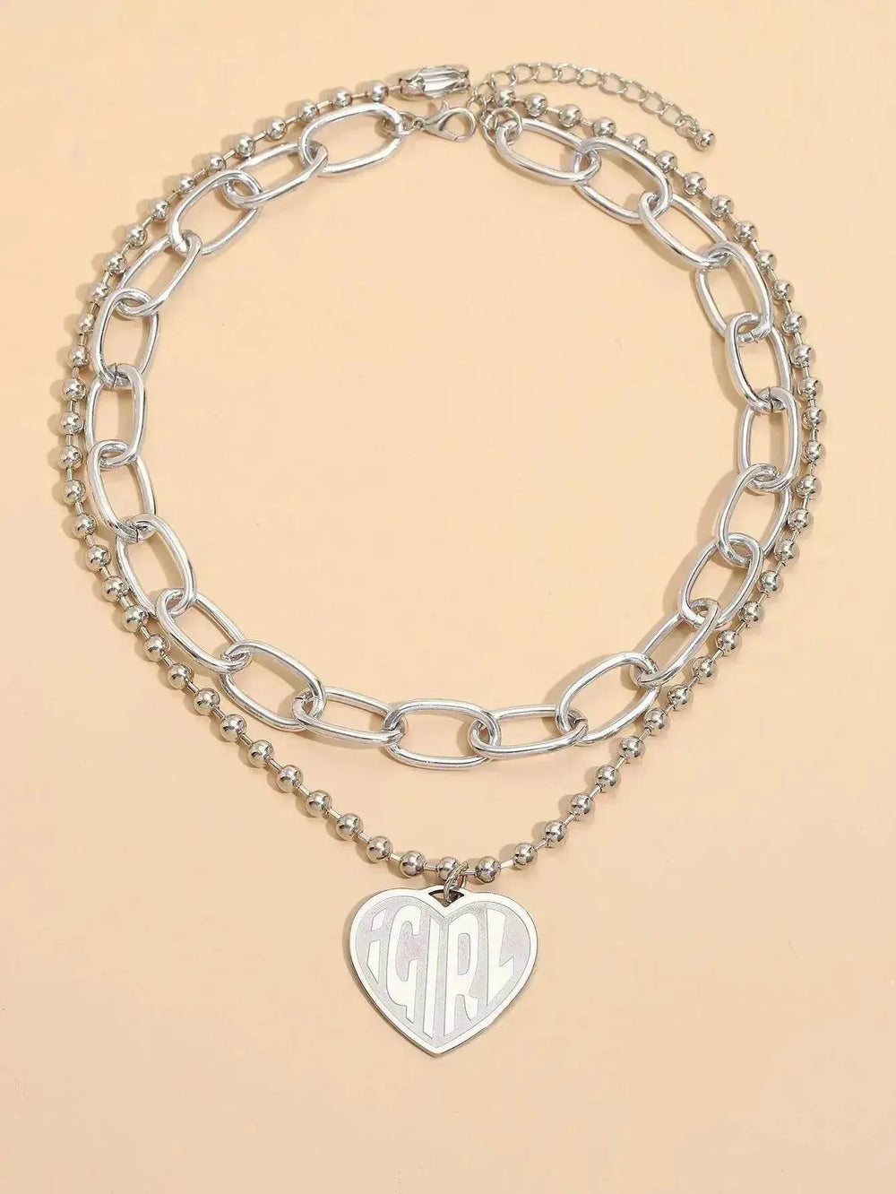 Sweet Commuter Student Necklace Pure Color Women's Jewelry - EX-STOCK Canada