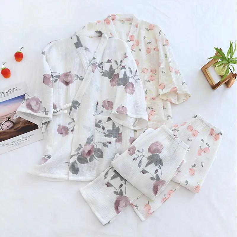 Pijamas de algodón Sweet Heyi para mujer Primavera y Otoño - EX-STOCK Canada