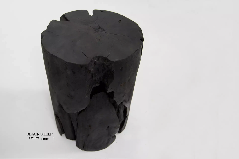 Burnt Teak Round Side Table or Stool EX-STOCK Canada